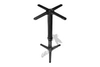 NOGA STOŁU N03 - WYSOKA Z KRZYŻAKIEM TRZY ŁAPKI GŁADKIE PODSTAWA STÓŁ ŻELIWNA