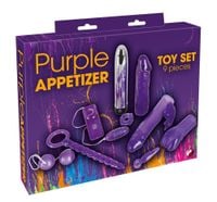 Purple Appetizer 9-Piece Set