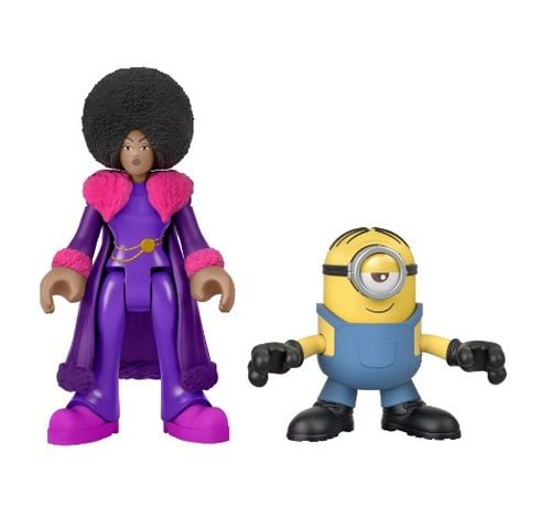mattel imaginext minionki stuart and belle bottom 2pak na Arena.pl