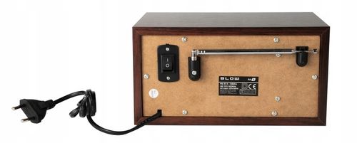 RADIO KUCHENNE BLUETOOTH PRZENOŚNE RETRO LCD ANTENA FM USB SD ZEGAR na Arena.pl