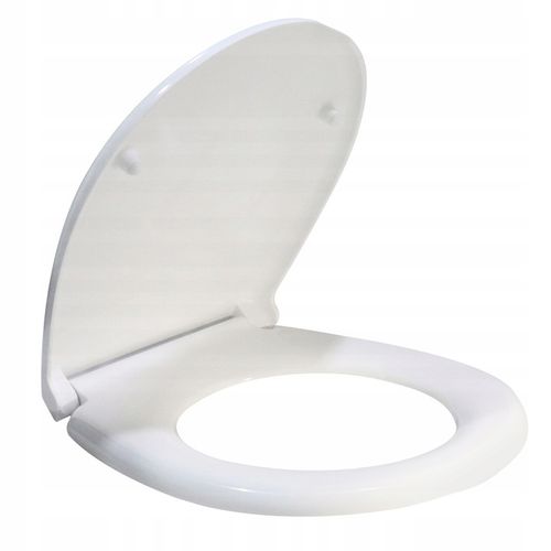 DESKA WC SEDESOWA WOLNOOPADAJĄCA TWARDY DUROPLAST UNIWERSALNA 35X42 ESTIVA na Arena.pl