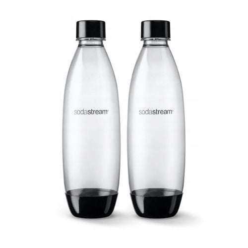 ZESTAW Butelki SodaStream Fuse 2x1L DWUPAK czarne | DO ZMYWARKI na Arena.pl