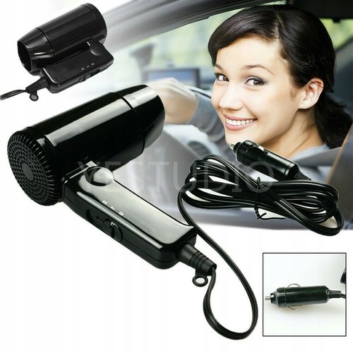 PRZENOŚNA SKŁADANA SUSZARKA DO WŁOSÓW, SZYBKOSCHNĄCA NA GORĄCO I NA ZIMNO na Arena.pl