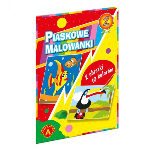Piaskowe Malowanki - Rybka, Tukan na Arena.pl
