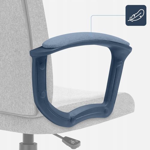 Fotel biurowy ergonomiczny MARK ADLER szary obrotowy regulowany do na Arena.pl