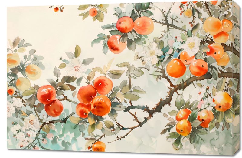Obraz 90x60cm Persymony zdjęcie 1