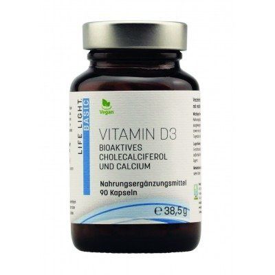 Witamina D3 plus Wapń 90 kapsułek zdjęcie 1