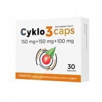 Nature Pharm Cyklo3caps 30 kapsułek Wsparcie dla naczyń krwionośnych