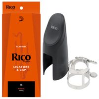 Ligatura i Kapturek do Klarnetu Bb Rico D'Addario RCL1N Niklowana Komplet