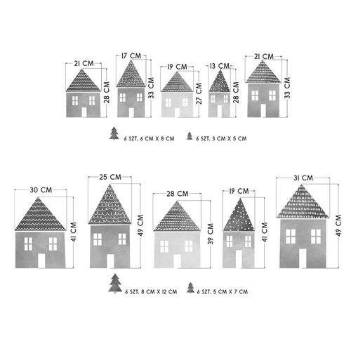 Naklejki Kolorowe Domki DK200 XL na Arena.pl