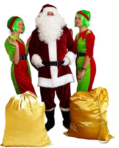 AKSAMITNY STRÓJ MIKOŁAJA VIP12el BURGUND ROZMIARY REAL FOTO na Arena.pl