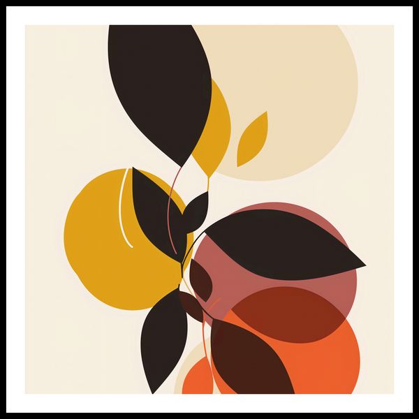 Plakat 60x60cm Brzask Złota zdjęcie 3