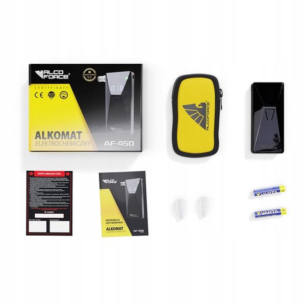ALKOMAT ELEKTROCHEMICZNY ALCOFORCE AF-450 zdjęcie 12