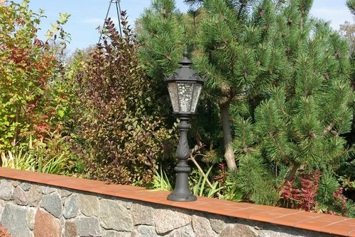 LAMPA ŻELIWNA STYLOWA OGRODOWA TARAS OŚWIETLENIE na Arena.pl