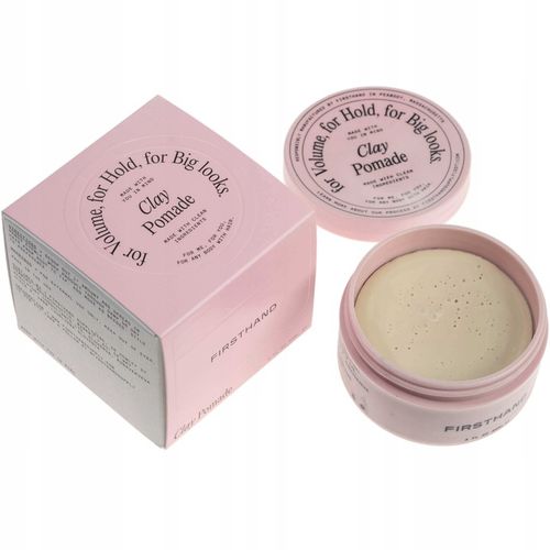 Firsthand Matowa Glinka Pomada do włosów MOCNY chwyt Clay Pomade Pasta 88ml na Arena.pl