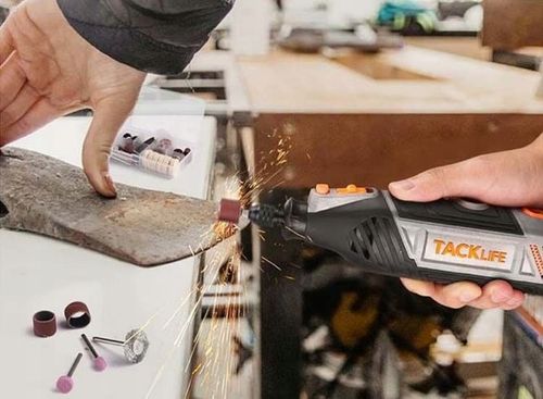 MINI SZLIFIERKA DO SZLIFOWANIA DREWNA METALU FREZARKA WIELOFUNKCYJNA na Arena.pl