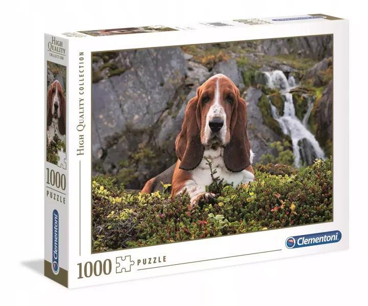Puzzle 1000 elementów. High Quality Collection. Beagle zdjęcie 1