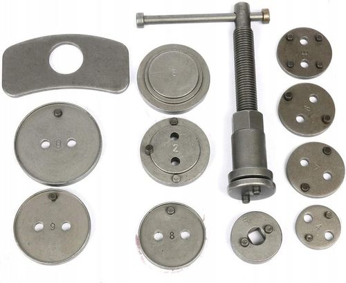 ZESTAW DO WYCISKANIA TŁOCZKÓW HAMULCOWYCH 12 EL. na Arena.pl