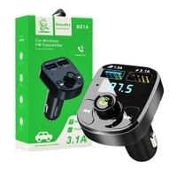 Denmen transmiter FM 2x USB 3.1A czarny  DZ18