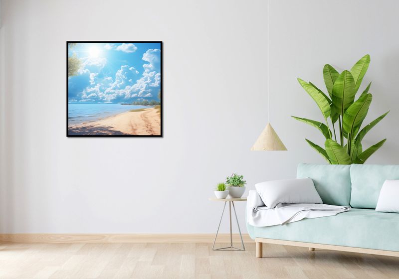 Plakat 80x80cm Letni Dzień zdjęcie 4