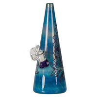 bongo do dab/wax amsterdam cone limited edition blue 24 cm / 3-4 mm