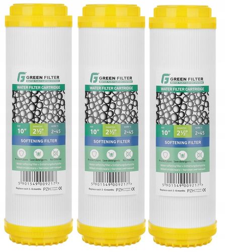 3 x Wkład filtr zmiękczający do filtra wody 10'' na Arena.pl