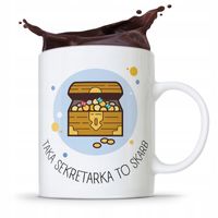 Kubek Prezent Dla Sekretarki Taka To Skarb Z Nadrukiem Ze Zdjęciem