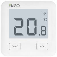Regulator temperatury ENGO E10-W biały 230 V