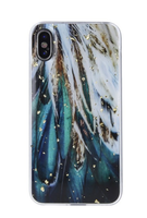 etui plecki nakładka gold glam do iphone xr listki