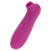 ohmama wibrujący stymulator intymny 10 trybow liliowy 12,5 cm