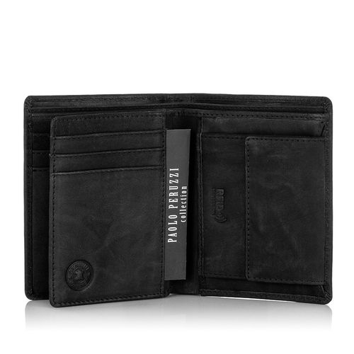 portfel męski skórzany z ochroną rfid paolo peruzzi in-01-db na Arena.pl
