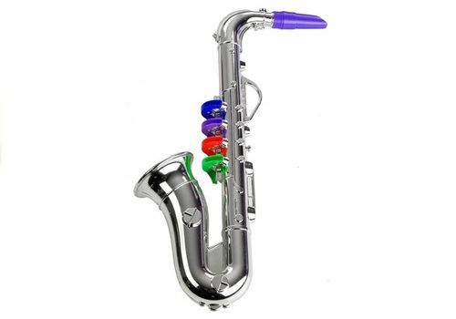 Instrument Muzyczny Saksofon Srebrny na Arena.pl