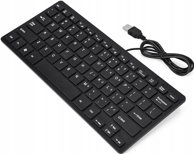 KOMPAKTOWA MINI KLAWIATURA SLIM USB zdjęcie 1