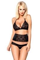 Trzyczęściowy Komplet - Obsessive 846-SEG-1 L/XL