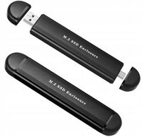 Obudowa 2w1 dysk SSD NVME PCIe M.2 USB i USB-C 3.2