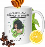 Kubek Dla Julii Koleżanki Przyjaciółki Żony Prezent Z Nadrukiem Biały 330Ml