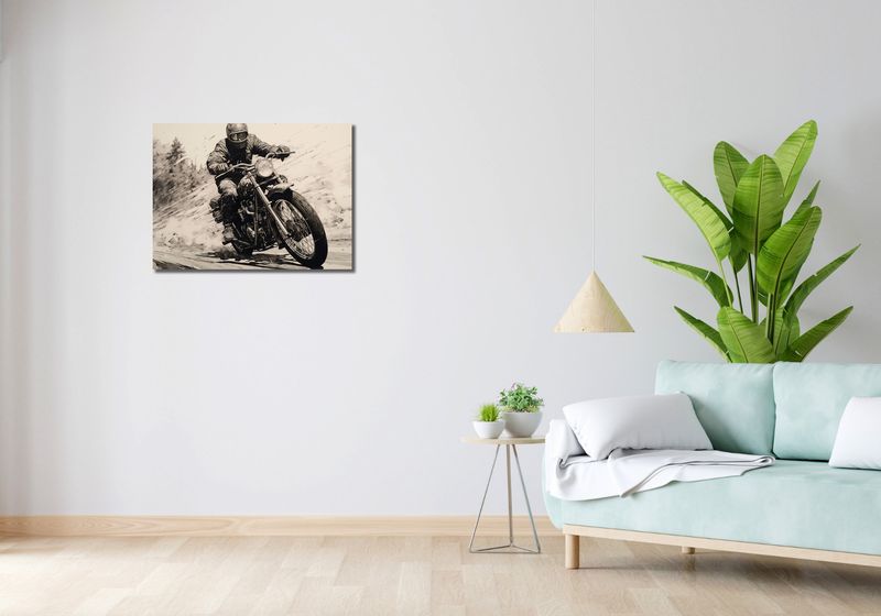 Obraz 70x50cm Na Pełnej Prędkości zdjęcie 2