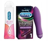 Durex Żel Intymny Z Prebiotykiem + Wibrator Zestaw Prezent