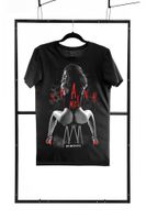 T-Shirt Men Black M Regular