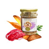 Ragout wołowe z marchewką 200g gotowana karma dla psa nietolerancje pokarm.