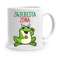 Kubek Prezent Dla Dziewczyny Żajebista Diewczyna Z Nadrukiem Ze Zdjęciem