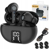 SŁUCHAWKI BEZPRZEWODOWE DOKANAŁOWE PRO ENC BLUETOOTH 5.3 USB-C POWERBANK