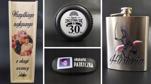 KALENDARZ 2025 jednodzielny DREWNIANY prezent dzień kobiet PERSONALIZOWANY na Arena.pl