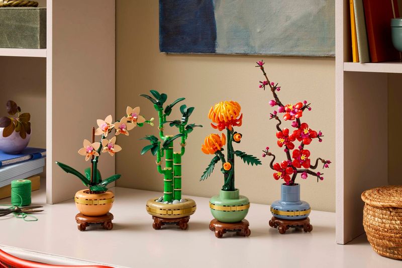 LEGO Botanical Collection Dracena sandera w doniczce 10344 zdjęcie 11