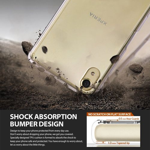 ETUI RINGKE FUSION XPERIA X PERFORMANCE + FOLIA na Arena.pl