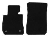 Dywaniki przednie welurowe czarne do: BMW 3 E93 2004-2011 cabrio