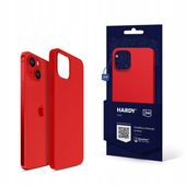 Etui 3MK Hardy Case MagSafe Apple iPhone 14 czerwony/red