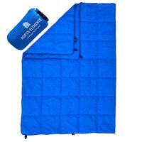 Koc kempingowy składany wodoodporny 200x140 cm ciepły lekki turystyczny