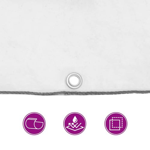 Przezroczysta plandeka z oczkami 2x8 m Polietylen na Arena.pl