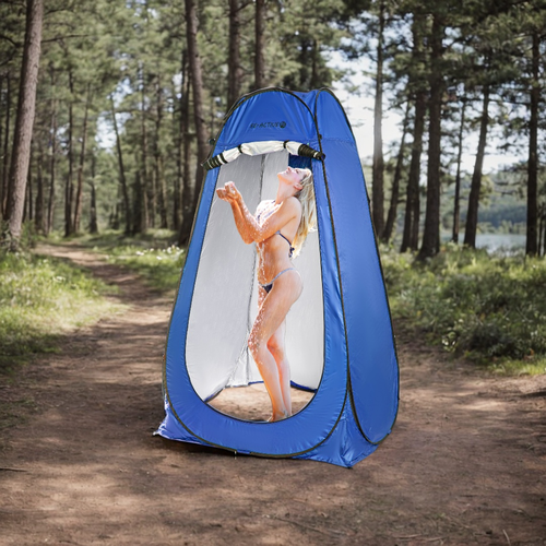 Namiot Turystyczny Przebieralnia Prysznic Toaleta Niebieski na Arena.pl